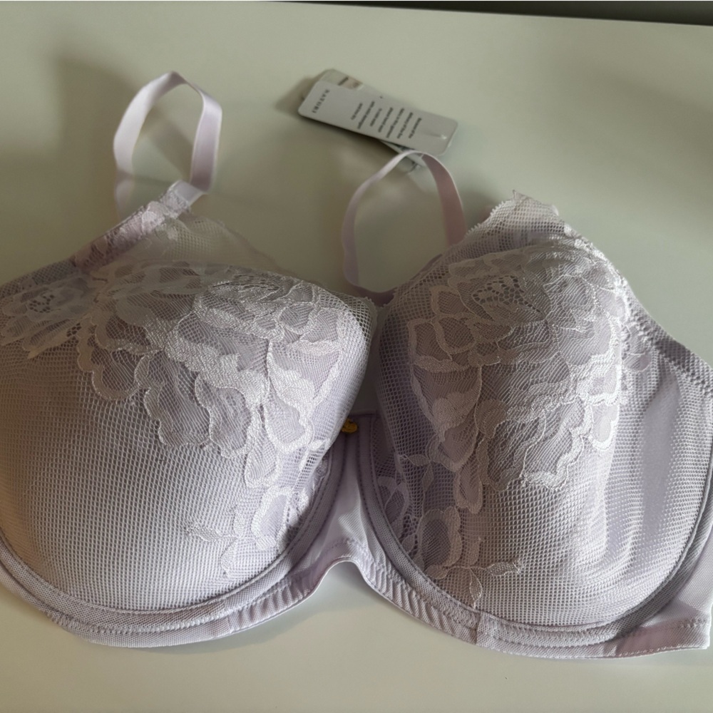 NWT 36DD Lavender Natori Feathers Bra